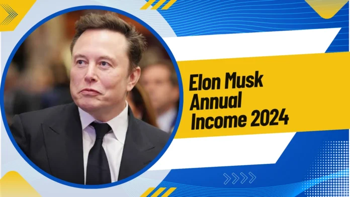 Elon Musk Annual Income 2024