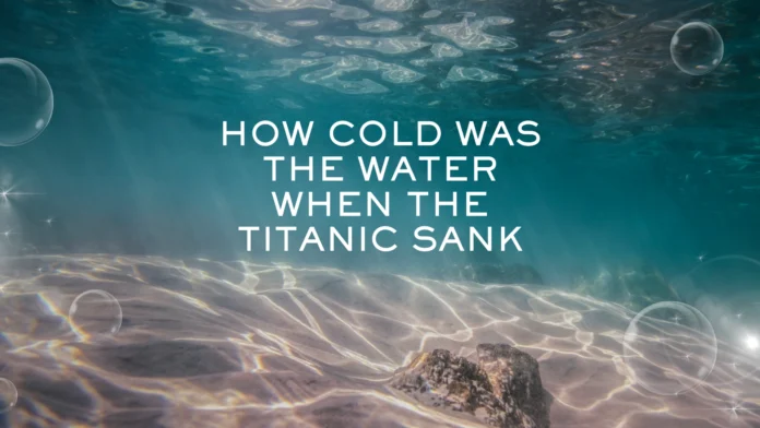 How Cold Was the Water When the Titanic Sank
